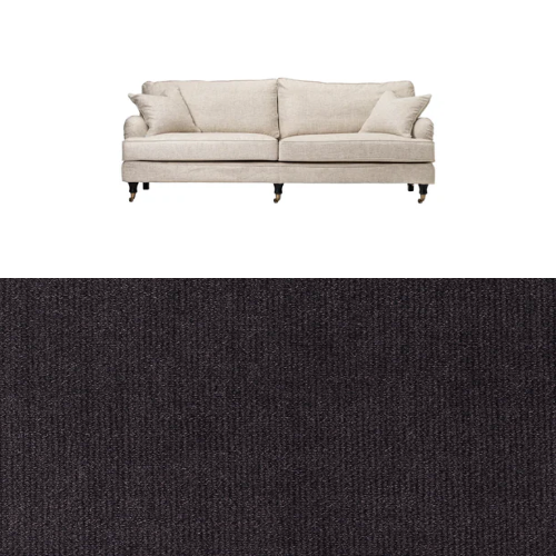 Klädsel till soffa Englesson Howard 3.5-sits medium rak Tyg Apollo