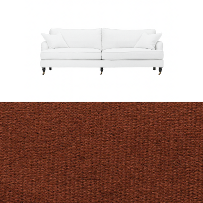 Klädsel till soffa Englesson Howard 3.5-sits medium rak Tyg Brooklyn