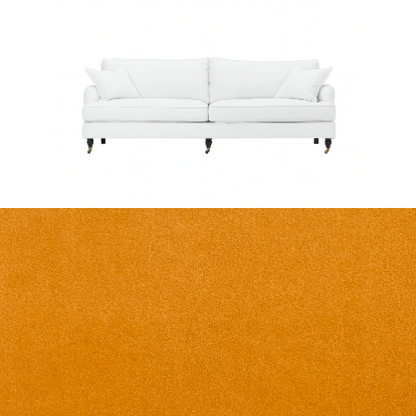 Klädsel till soffa Englesson Howard 3.5-sits medium rak Tyg Crown Velvet