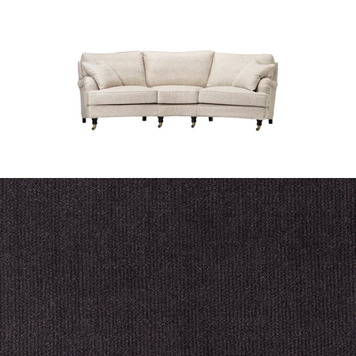 Klädsel till soffa Englesson Howard 3.5-sits medium svängd Tyg Apollo