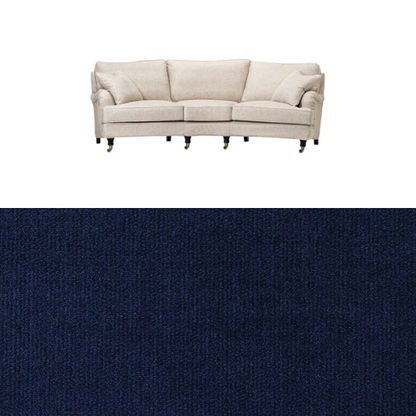 Klädsel till soffa Englesson Howard 3.5-sits medium svängd Tyg Apollo