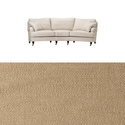 Klädsel till soffa Englesson Howard 3.5-sits medium svängd Tyg Apollo