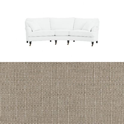 Klädsel till soffa Englesson Howard 3.5-sits medium svängd Tyg Babel