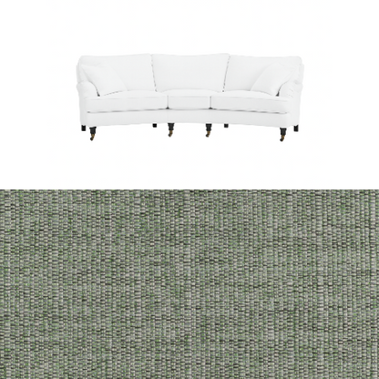 Klädsel till soffa Englesson Howard 3.5-sits medium svängd Tyg Babel