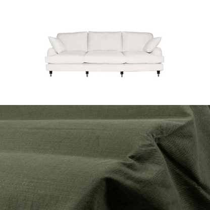 Klädsel till soffa Englesson Howard 4-sits rak Tyg Caleido