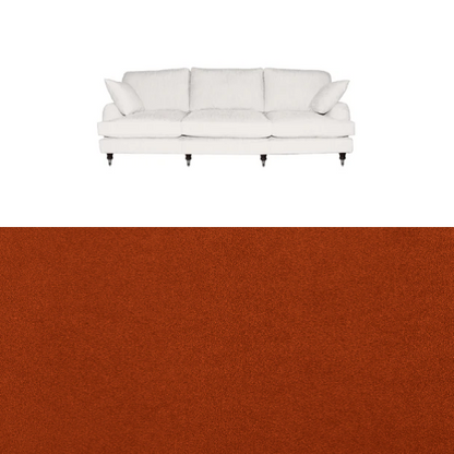Klädsel till soffa Englesson Howard 3.5-sits rak Tyg Crown Velvet