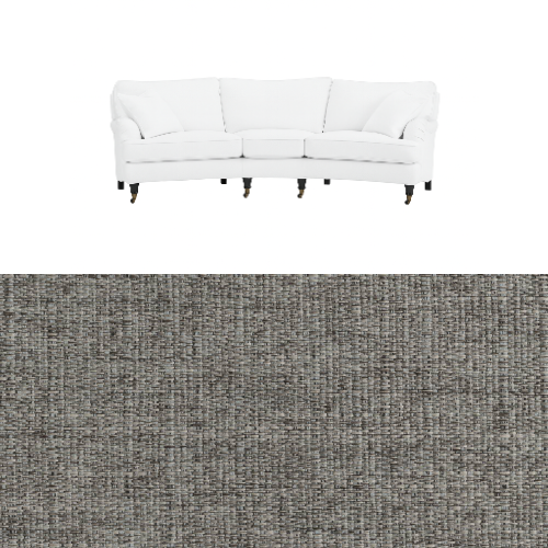 Klädsel till soffa Englesson Howard 3.5-sits svängd Tyg Babel