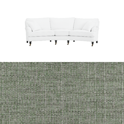 Klädsel till soffa Englesson Howard 3.5-sits svängd Tyg Babel