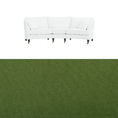 Klädsel till soffa Englesson Howard 3.5-sits svängd Tyg Crown Velvet