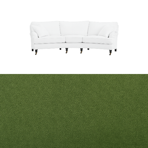 Klädsel till soffa Englesson Howard 3.5-sits svängd Tyg Crown Velvet