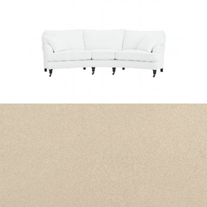 Klädsel till soffa Englesson Howard 3.5-sits svängd Tyg Crown Velvet