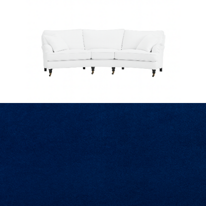 Klädsel till soffa Englesson Howard 3.5-sits svängd Tyg Crown Velvet