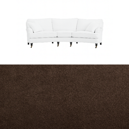 Klädsel till soffa Englesson Howard 3.5-sits svängd Tyg Crown Velvet