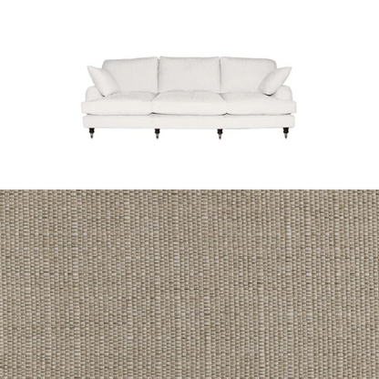 Klädsel till soffa Englesson Howard 4-sits rak Tyg Babel