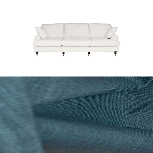 Klädsel till soffa Englesson Howard 4-sits rak Tyg Lido