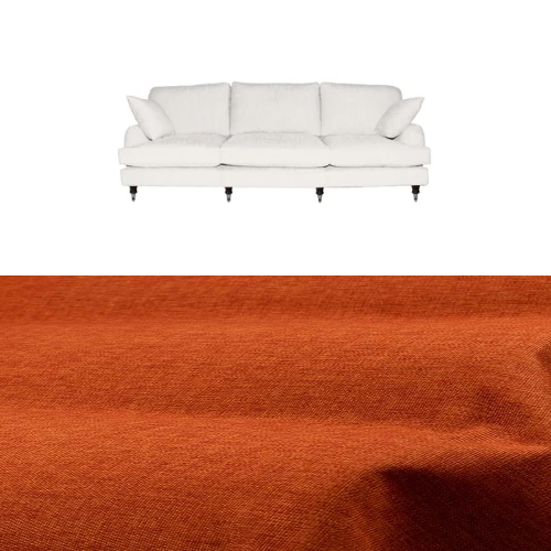 Klädsel till soffa Englesson Howard 4-sits rak Tyg Lido