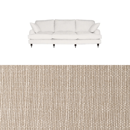 Klädsel till soffa Englesson Howard 4-sits rak Tyg Madeira