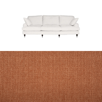 Klädsel till soffa Englesson Howard 4-sits rak Tyg Madeira