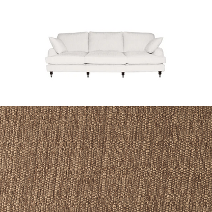 Klädsel till soffa Englesson Howard 4-sits rak Tyg Madeira