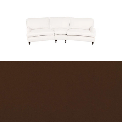 Klädsel till soffa Englesson Howard 4-sits svängd Tyg Avelina