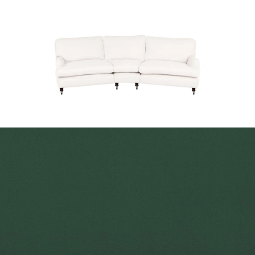 Klädsel till soffa Englesson Howard 4-sits svängd Tyg Avelina