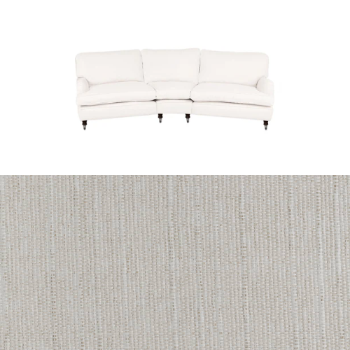 Klädsel till soffa Englesson Howard 4-sits svängd Tyg Babel