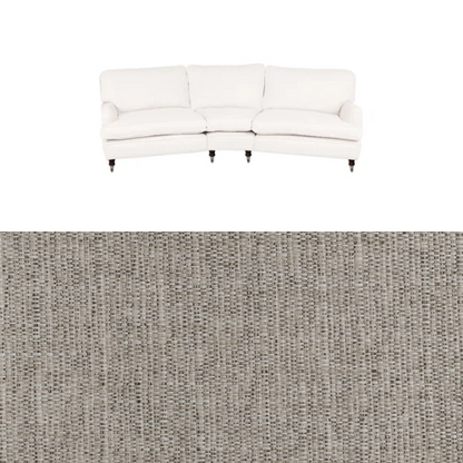 Klädsel till soffa Englesson Howard 4-sits svängd Tyg Babel