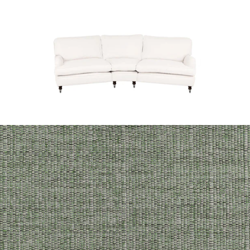 Klädsel till soffa Englesson Howard 4-sits svängd Tyg Babel