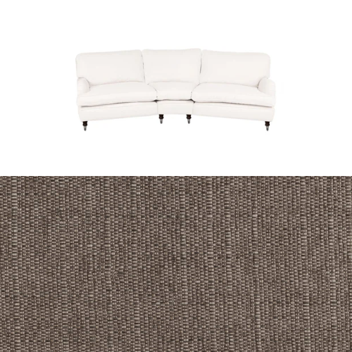 Klädsel till soffa Englesson Howard 4-sits svängd Tyg Babel