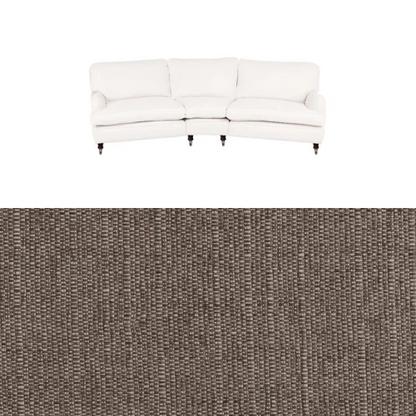 Klädsel till soffa Englesson Howard 4-sits svängd Tyg Babel