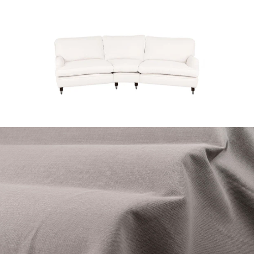 Klädsel till soffa Englesson Howard 4-sits svängd Tyg Caleido