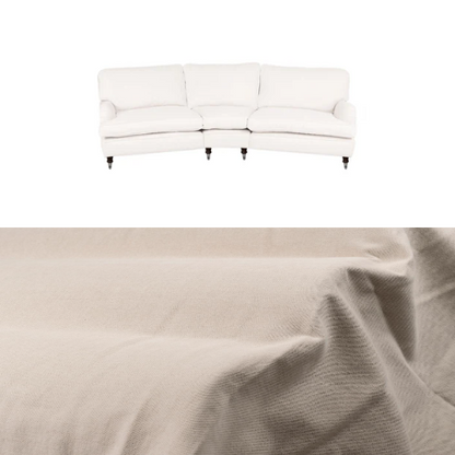 Klädsel till soffa Englesson Howard 4-sits svängd Tyg Caleido