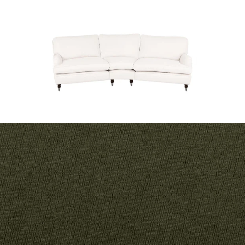 Klädsel till soffa Englesson Howard 4-sits svängd Tyg Vesper