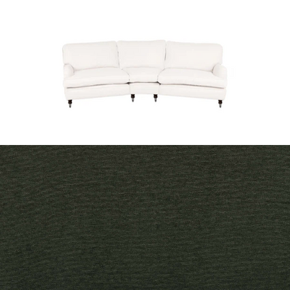 Klädsel till soffa Englesson Howard 4-sits svängd Tyg Vesper