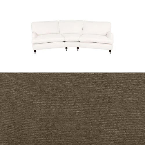 Klädsel till soffa Englesson Howard 4-sits svängd Tyg Vesper