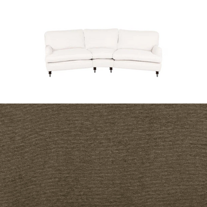 Klädsel till soffa Englesson Howard 4-sits svängd Tyg Vesper