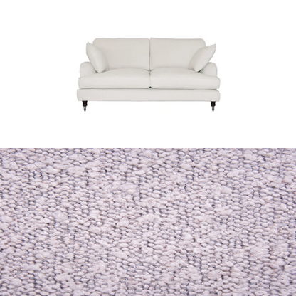 Klädsel till soffa Englesson Howard 2-sits medium rak Tyg Ascot bouclé