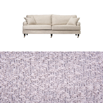 Klädsel till soffa Englesson Howard 3.5-sits medium rak Tyg Ascot bouclé