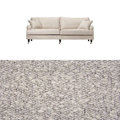 Klädsel till soffa Englesson Howard 3.5-sits medium rak Tyg Ascot bouclé