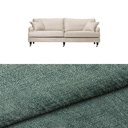Klädsel till soffa Englesson Howard 3-sits medium rak Tyg Lemma Chenille