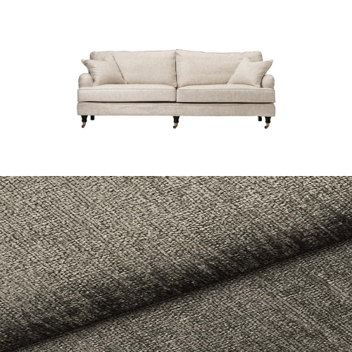 Klädsel till soffa Englesson Howard 3-sits medium rak Tyg Lemma Chenille