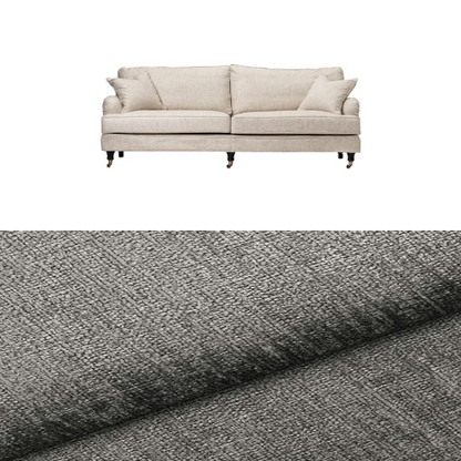 Klädsel till soffa Englesson Howard 3-sits medium rak Tyg Lemma Chenille