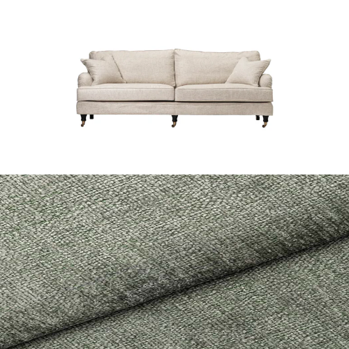 Klädsel till soffa Englesson Howard 3-sits medium rak Tyg Lemma Chenille