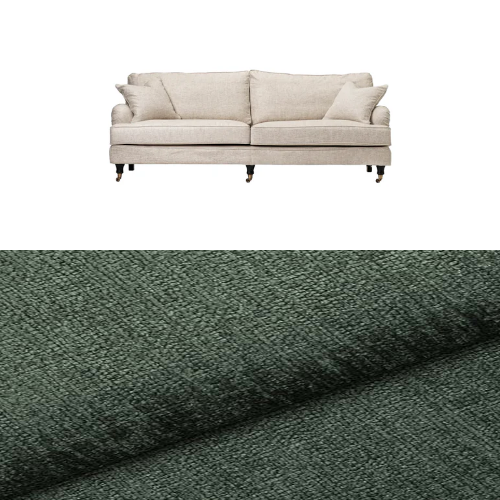 Klädsel till soffa Englesson Howard 3-sits medium rak Tyg Lemma Chenille