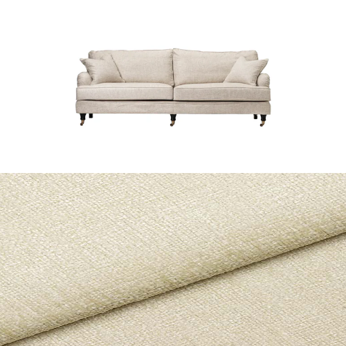 Klädsel till soffa Englesson Howard 3-sits medium rak Tyg Lemma Chenille