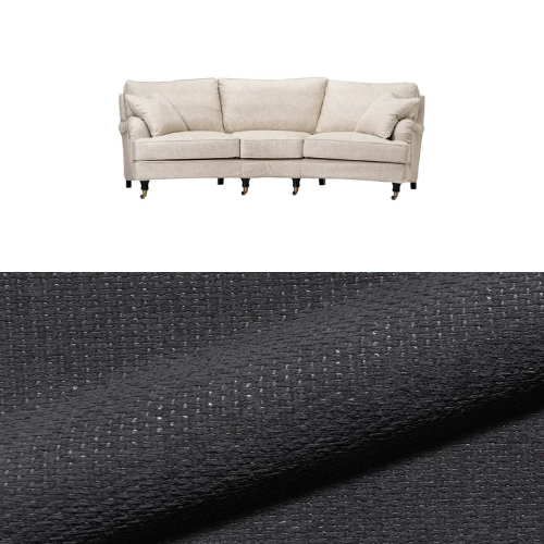 Klädsel till soffa Englesson Howard 3.5-sits medium svängd Tyg Aqua