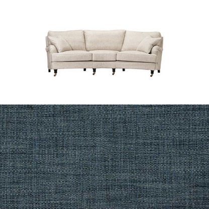 Klädsel till soffa Englesson Howard 3.5-sits medium svängd Tyg Avena