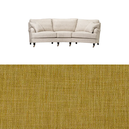 Klädsel till soffa Englesson Howard 3.5-sits medium svängd Tyg Avena