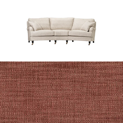 Klädsel till soffa Englesson Howard 3.5-sits medium svängd Tyg Avena