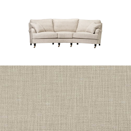 Klädsel till soffa Englesson Howard 3.5-sits medium svängd Tyg Avena